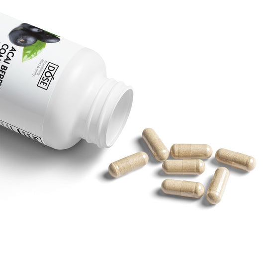 Acai Berry Complex Supplement for Antioxidant & Detox Support (60 Capsules)