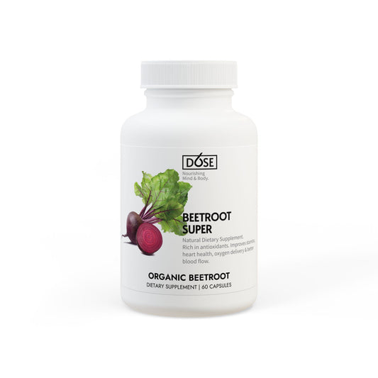 Beetroot Super Supplement for Circulation, Endurance & Heart Health Support (60 Capsules)