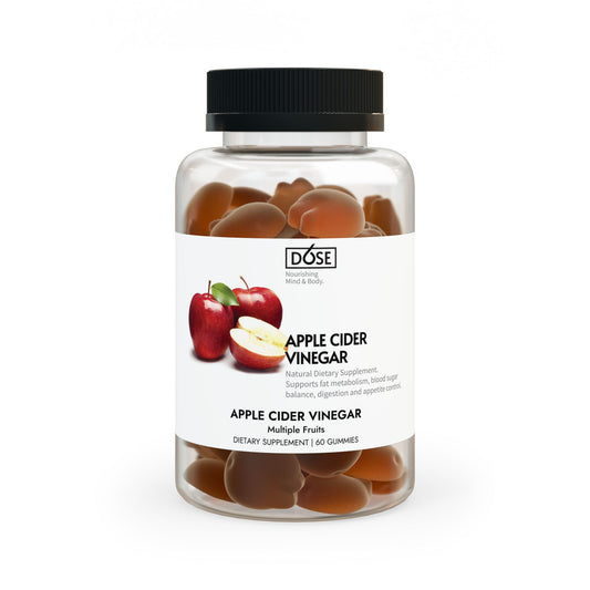 Apple Cider Vinegar Gummies for Digestion & Metabolism Support (60 Gummies)