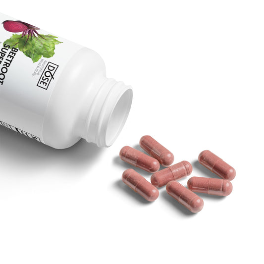 Beetroot Super Supplement for Circulation, Endurance & Heart Health Support (60 Capsules)