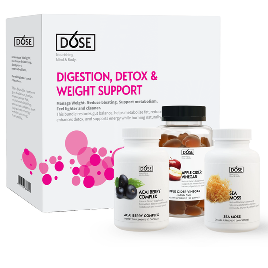 Digestion, Detox & Weight Support Supplement Bundle