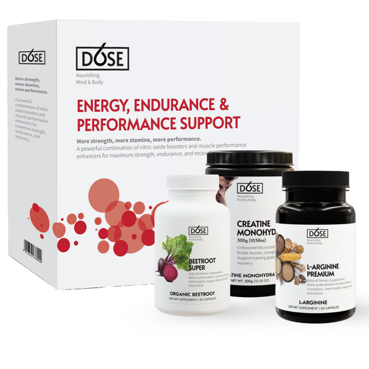 Energy, Endurance & Performance Support Supplement Bundle