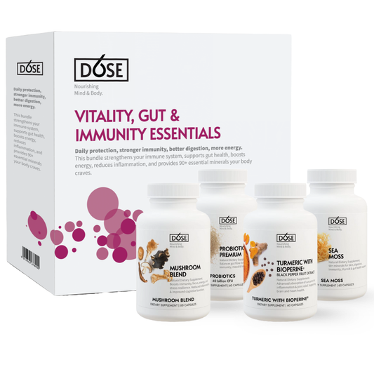 Vitality, Gut & Immunity Essentials Supplement Bundle